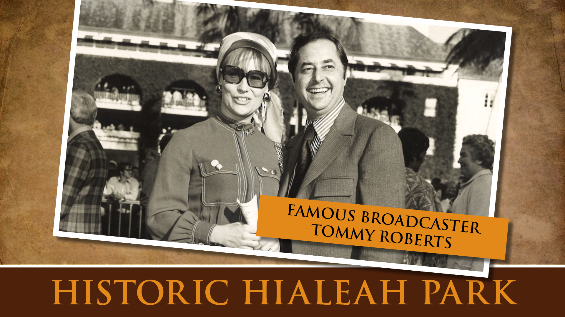 Famous broadcaster Tommy Roberts