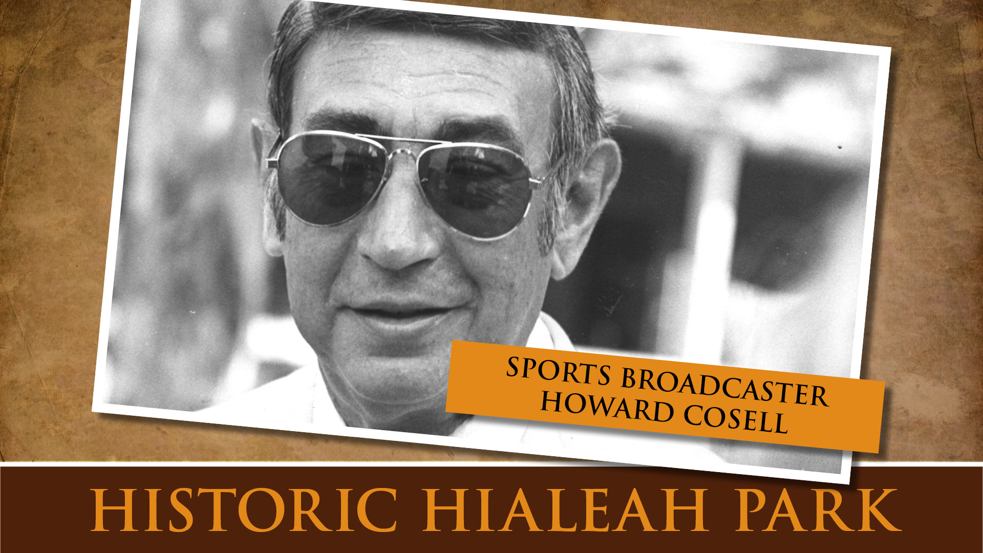 Sports broadcaster Howard Cosell