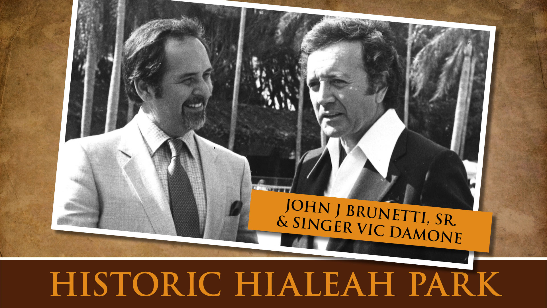 John J. Brunetti, Sr. & singer Vic Damone
